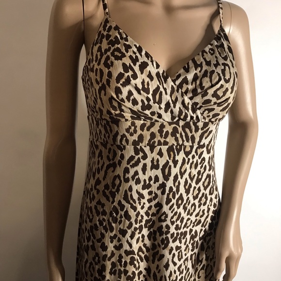 Essentials by Milano Leopard Print Dress - Picture 6 of 7
